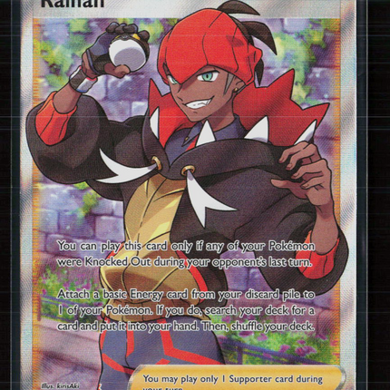 Pokemon 2021 Evolving Skies Raihan FA #202/203