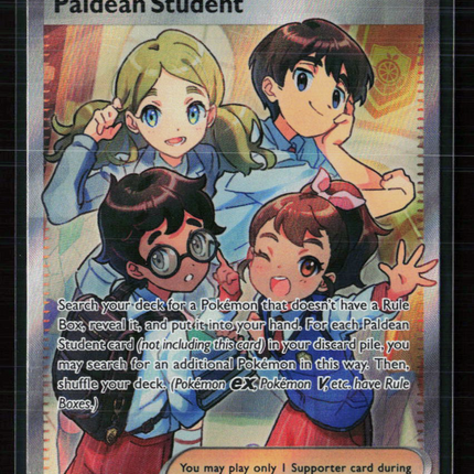 Pokemon 2024 Paldean Fates Paldean Student FA #230/91