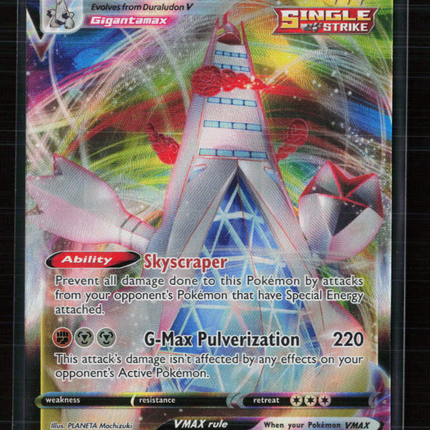 Pokemon 2023 Crown Zenith Duraludon VMAX RRR #104/159
