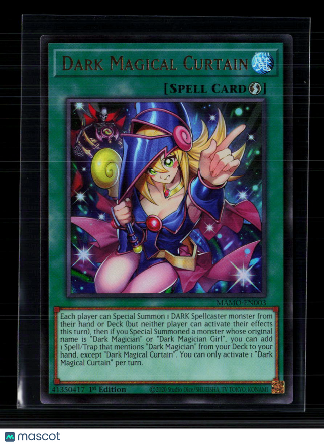 Yu-Gi-Oh! Dark Magical Curtain Magnificent Monsters UR MAMO-EN003 1st Edition