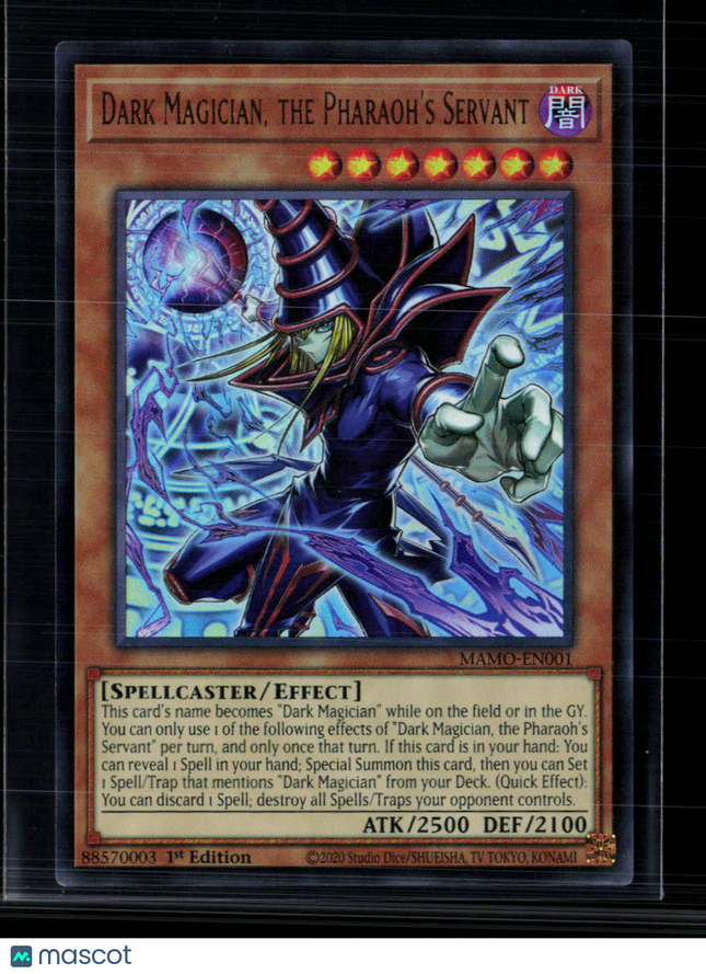 Yu-Gi-Oh! Dark Magician the Pharaoh's Servant Magnificent Monsters UR MAMO-EN001