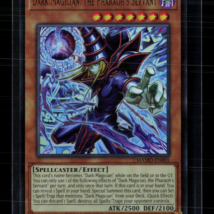 Yu-Gi-Oh! Dark Magician the Pharaoh's Servant Magnificent Monsters UR MAMO-EN001