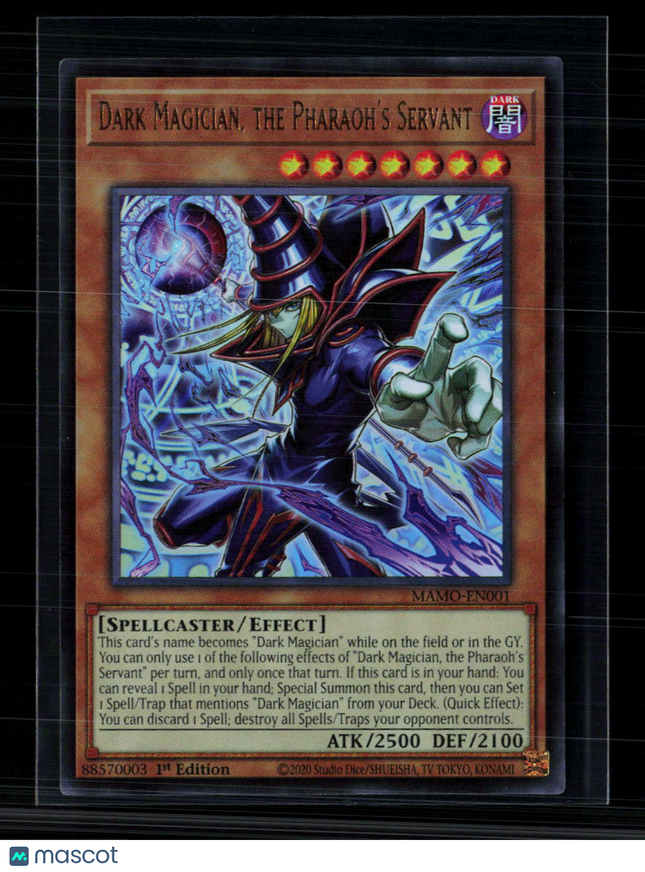 Yu-Gi-Oh! Dark Magician the Pharaoh's Servant Magnificent Monsters UR MAMO-EN001