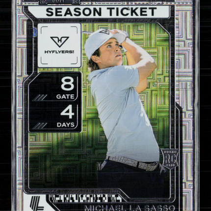 2026 Panini Contenders LIV Golf Michael La Sasso #17 Variation RC