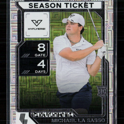 2026 Panini Contenders LIV Golf Michael La Sasso #17 RC