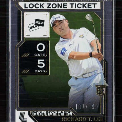 2026 Panini Contenders LIV Golf Richard T. Lee #46 Lock Zone Ticket RC /199
