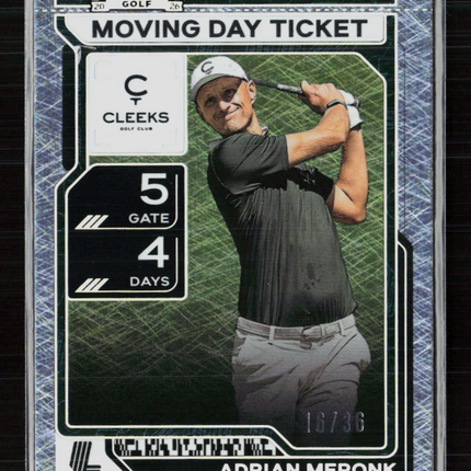 2026 Panini Contenders LIV Golf Adrian Meronk #7