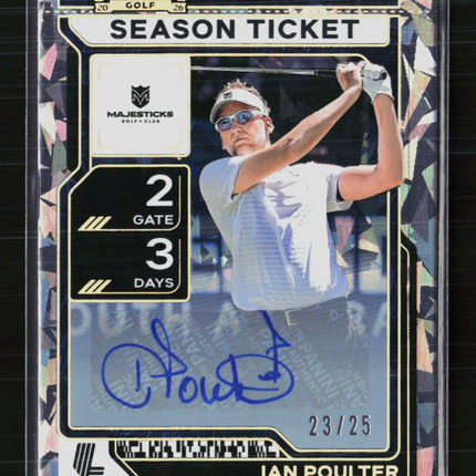 2026 Panini Contenders LIV Golf Ian Poulter #28 23/25 Auto