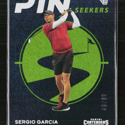 2026 Panini Contenders LIV Golf Pin Seekers Sergio Garcia #PS-2 49/99