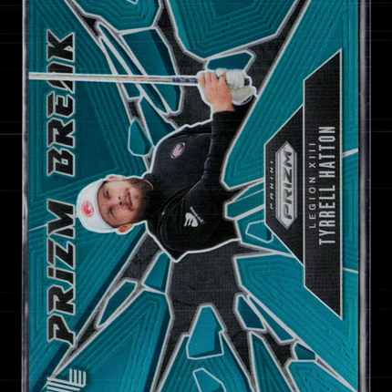 2025 Panini Prizm LIV Golf Tyrrell Hatton #7 Teal /275