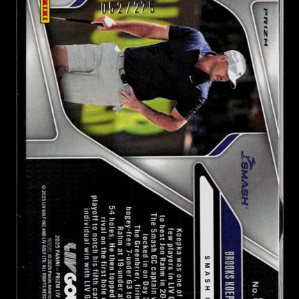 2025 Panini Prizm LIV Golf Brooks Koepka #83 052/275