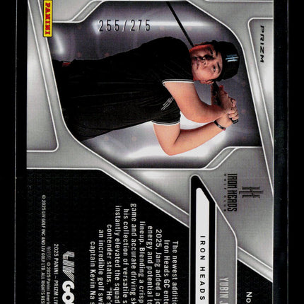 2025 Panini Prizm LIV Golf Yubin Jang #95 RC 255/275
