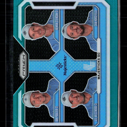 2025 Panini Prizm LIV Golf Stenson Westwood Poulter Horsfield #62 Teal /275