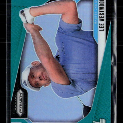 2025 Panini Prizm LIV Golf Lee Westwood #93 Teal 098/275