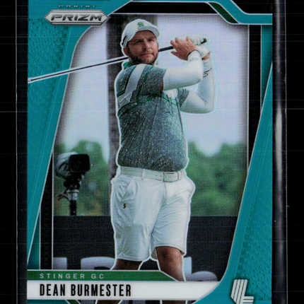 2025 Panini Prizm LIV Golf Dean Burmester #21 Teal 044/275