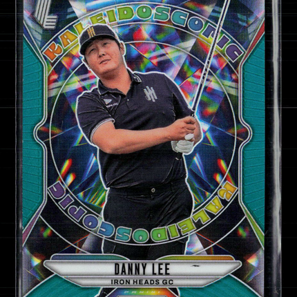 2025 Panini Prizm LIV Golf Kaleidoscopic Danny Lee #11 Teal 101 / 275