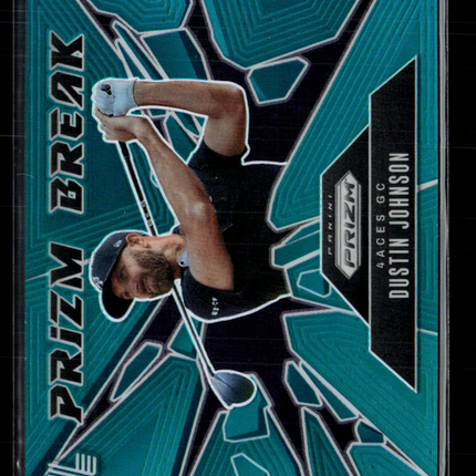 2025 Panini Prizm LIV Golf Prizm Break Dustin Johnson #15 /275