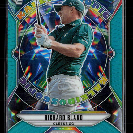 2025 Panini Prizm LIV Golf Kaleidoscopic Richard Bland #2 Teal 122/275