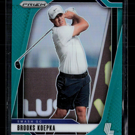 2025 Panini Prizm LIV Golf Brooks Koepka #80 Teal 215/275