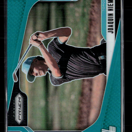 2025 Panini Prizm LIV Golf Joaquin Niemann #96 Teal 063/275