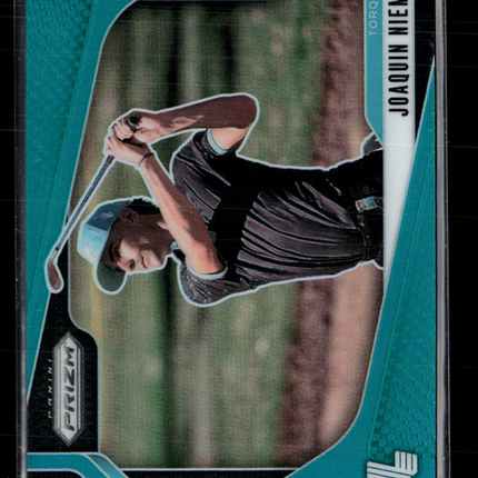 2025 Panini Prizm LIV Golf Joaquin Niemann #96 Teal 174/275