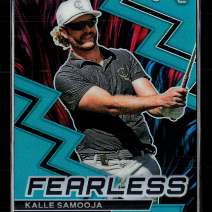2024 Panini Prizm LIV Golf Fearless Kalle Samooja #6 Teal 173/199