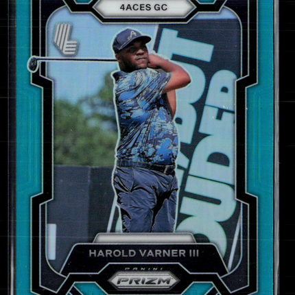 2024 Panini Prizm LIV Golf Harold Varner III #32 Teal 031/199