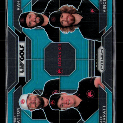 2024 Panini Prizm LIV Golf Rahm Surratt Hatton Vincent #62 Teal 070/199
