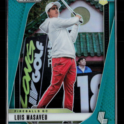2025 Panini Prizm LIV Golf Luis Masaveu #49 Teal RC 154/275