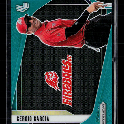 2025 Panini Prizm LIV Golf Sergio Garcia #13 Teal 110/275