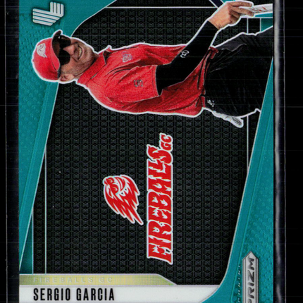 2025 Panini Prizm LIV Golf Sergio Garcia #13 Teal 096/275