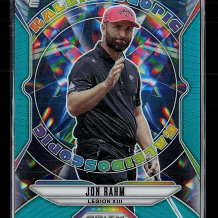 2025 Panini Prizm LIV Golf Jon Rahm #9 Teal 156/275