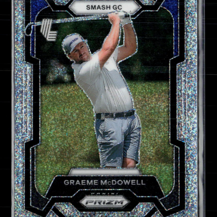 2024 Panini Prizm LIV Golf Graeme McDowell #17 Blue Pulsar 225/299