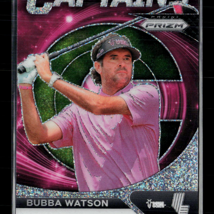 2024 Panini Prizm LIV Golf Captains Bubba Watson #69 Pink Pulsar 279/299