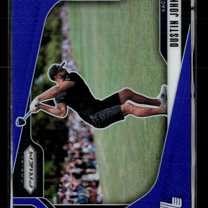 2025 Panini Prizm LIV Golf Dustin Johnson #84 Blue 04/99