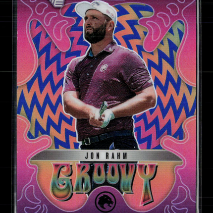 2025 Panini Prizm LIV Golf Groovy Jon Rahm #14 62/99