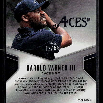 2025 Panini Prizm LIV Golf Harold Varner III #8 Blue 12/99