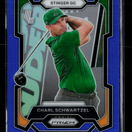 2024 Panini Prizm LIV Golf Charl Schwartzel #38 Blue 07/99