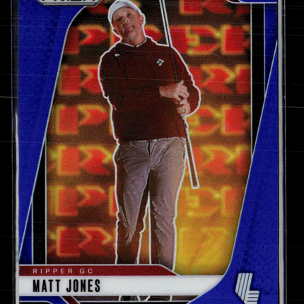 2025 Panini Prizm LIV Golf Matt Jones #15 Blue 48/99