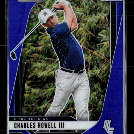 2025 Panini Prizm LIV Golf Charles Howell III #37 Blue 44/99