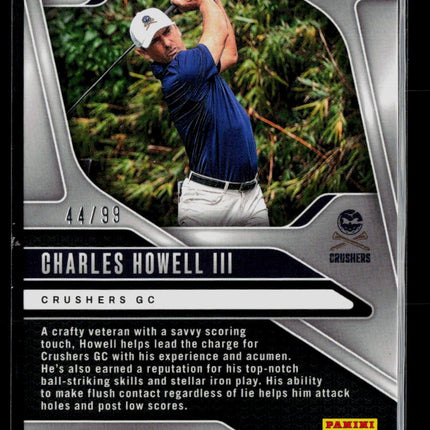 2025 Panini Prizm LIV Golf Charles Howell III #37 Blue 44/99