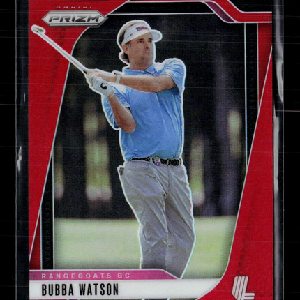 2025 Panini Prizm LIV Golf Bubba Watson #78 Red 047/125