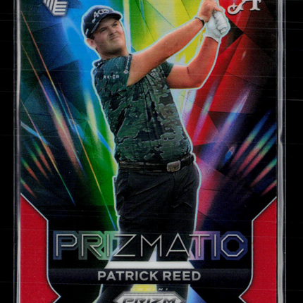 2024 Panini Prizm LIV Golf Prizmatic Patrick Reed #1 Red 136/149