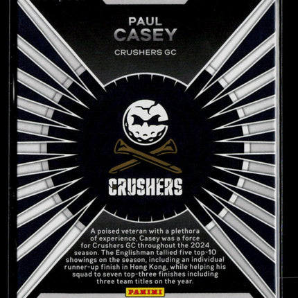 2024 Panini Prizm LIV Golf Dominance Paul Casey #9 Red 034/149