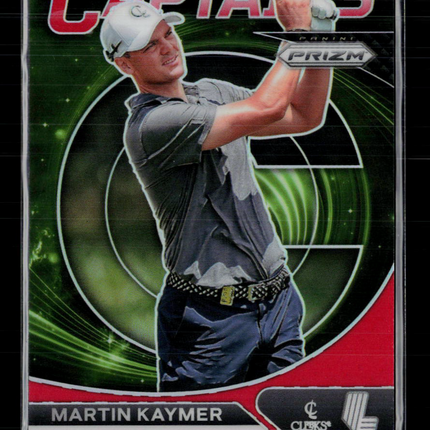 2024 Panini Prizm LIV Golf Martin Kaymer #76 Red 104/149 Captains