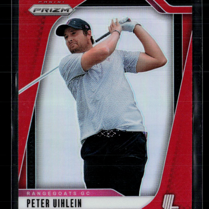 2025 Panini Prizm LIV Golf Peter Uihlein #53 Red 106/125