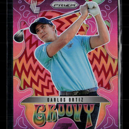 2025 Panini Prizm LIV Golf Groovy Carlos Ortiz #7 045/125