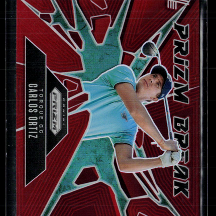 2025 Panini Prizm LIV Golf Prizm Break Carlos Ortiz #1 068/125