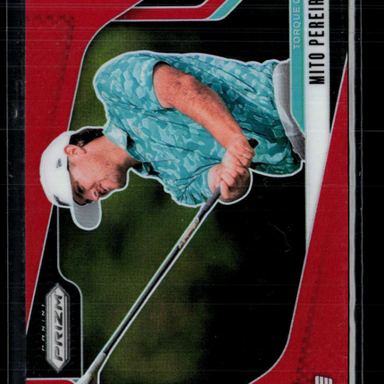 2025 Panini Prizm LIV Golf Mito Pereira #89 Red 088/125