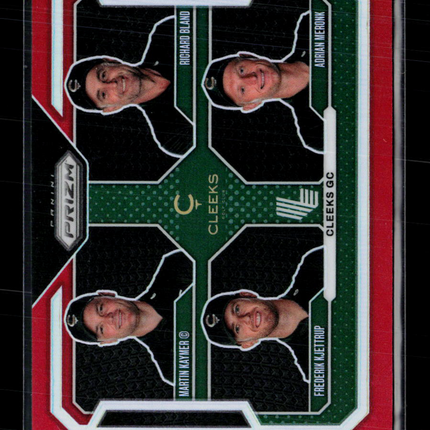 2025 Panini Prizm LIV Golf Bland Meronk Kaymer Kjettrup #56 Red 007/125